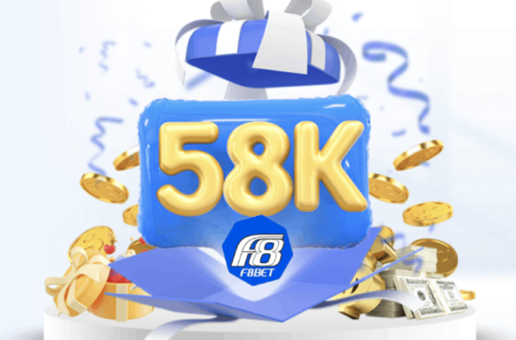 Ưu đãi Đăng ký F8BET tặng 58K cho người chơi mới.