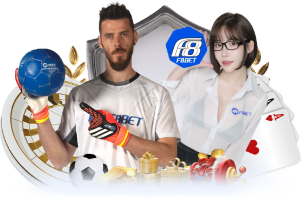 Hình ảnh đại sứ thương hiệu của F8BET – người nổi tiếng đại diện cho thương hiệu: DAVID DE GEA - EIMI FUKADA
