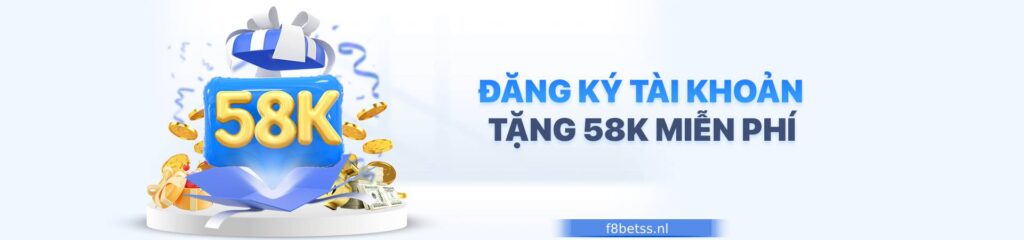 Hướng dẫn đăng ký tài khoản F8BET - Nhà cái cá cược trực tuyến uy tín +58K