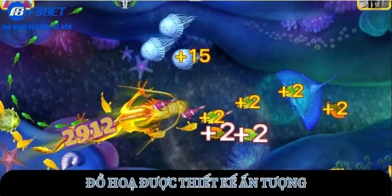 Đồ hoạ được thiết kế ấn tượng