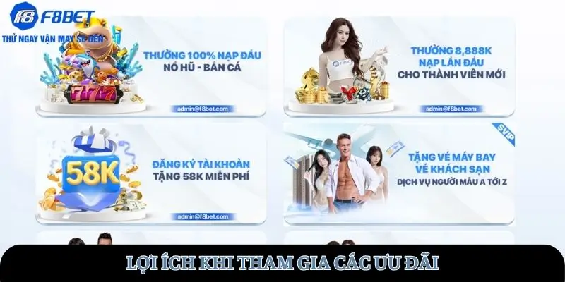 Lợi ích khi tham gia ưu đãi