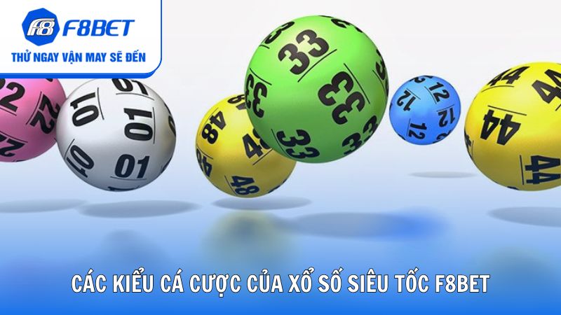Tổng hợp các kiểu cá cược của Xổ Số siêu tốc