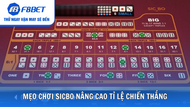 Mẹo chơi Sicbo nâng cao tỉ lệ chiến thắng