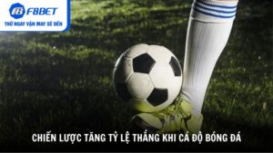 Chiến lược tăng tỷ lệ thắng khi cá độ bóng đá cùng F8BET