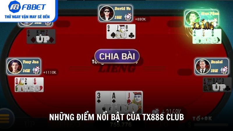 Những điểm nổi bật giúp TX888 Club thu hút người chơi