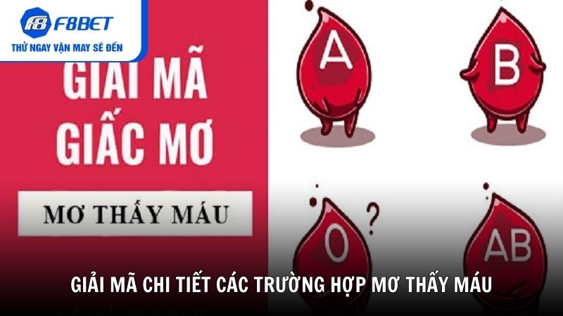 Giải mã chi tiết các trường hợp mơ thấy máu