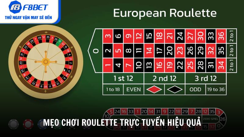 Mẹo chơi Roulette trực tuyến hiệu quả từ cao thủ